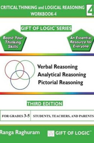 Cover of Critical Thinking and Logical Reasoning Workbook-4
