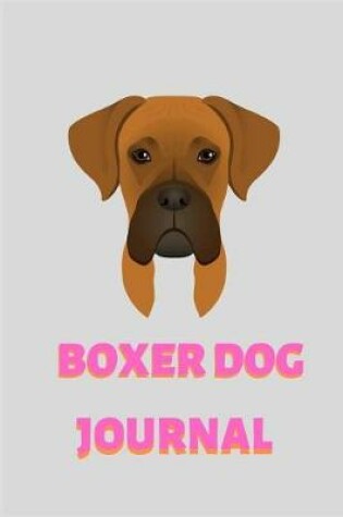 Cover of Boxer Dog Journal