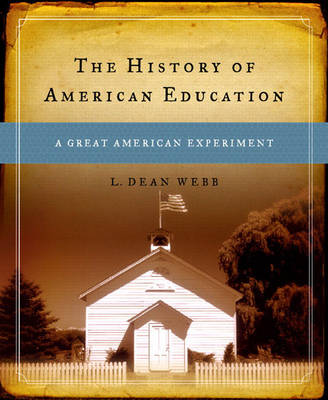 Book cover for The History of American Education