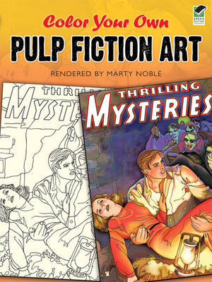 Book cover for Color Your Own Pulp Fiction Art