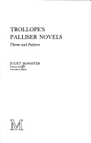 Book cover for Trollope's Palliser Novels