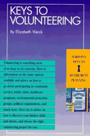 Cover of Keys to Volunteering