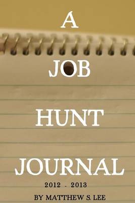 Book cover for A Job Hunt Journal