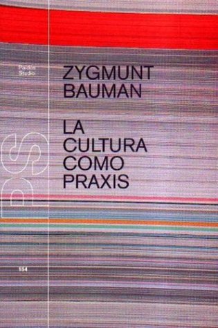 Book cover for La Cultura Como Praxis