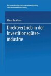 Book cover for Direktvertrieb in der Investitionsgüterindustrie