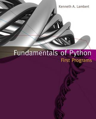 Book cover for Fundamentals of Python : First Programs