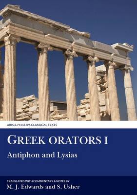 Book cover for Greek Orators I: Antiphon, Lysias