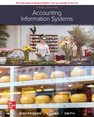 Book cover for ISE Accounting Information Systems