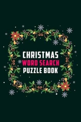 Cover of Christmas Word Search Puzzle Book