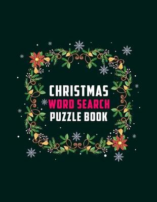 Book cover for Christmas Word Search Puzzle Book