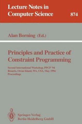 Cover of Principles and Practice of Constraint Programming