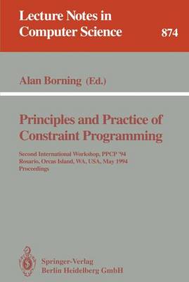 Book cover for Principles and Practice of Constraint Programming