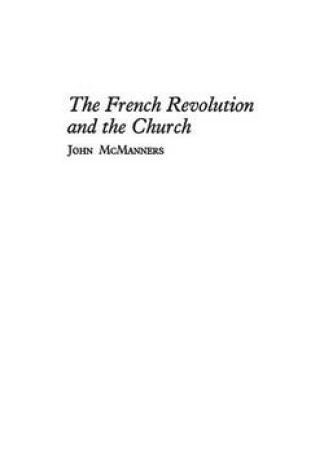 Cover of The French Revolution and the Church