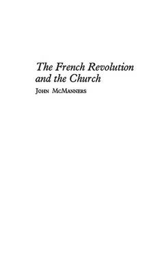 Book cover for The French Revolution and the Church