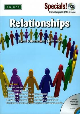 Book cover for Secondary Specials! +CD: PSHE - Relationships