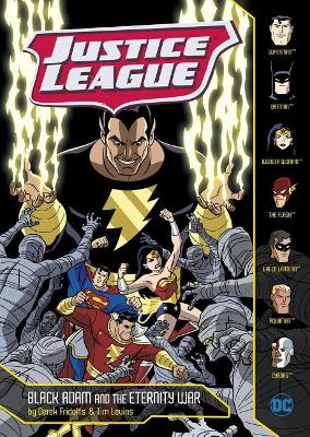 Book cover for Justice League: Black Adam and the Eternity War