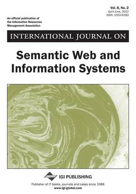 Book cover for International Journal on Semantic Web and Information Systems, Vol 8 ISS 2