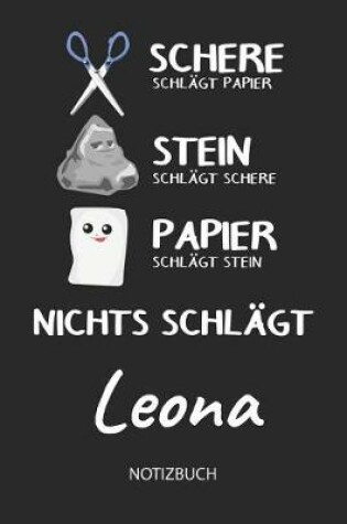 Cover of Nichts schlagt - Leona - Notizbuch