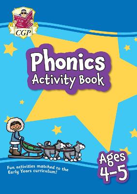 Book cover for Phonics Activity Book for Ages 4-5 (Reception)