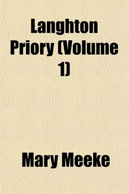 Book cover for Langhton Priory (Volume 1)