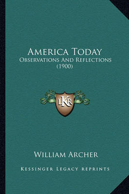 Book cover for America Today America Today