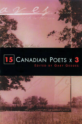 Cover of 15 Canadian Poets X 3