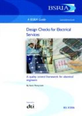 Book cover for Design Checks for Electrical Services