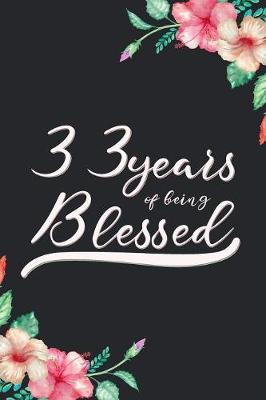 Book cover for Blessed 33rd Birthday Journal