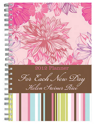 Book cover for 2012 Planner: For Each New Day