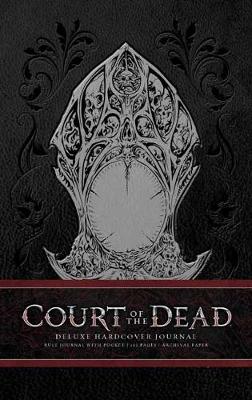 Book cover for Court of the Dead Hardcover Ruled Journal