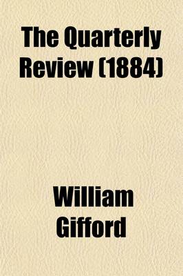 Book cover for The Quarterly Review (Volume 157)