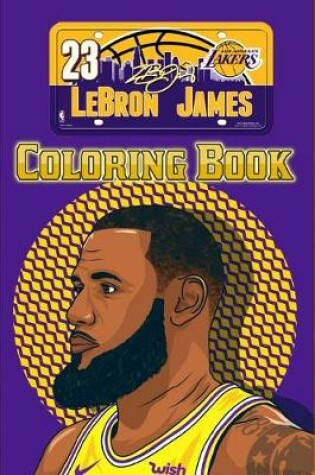 Cover of Lebron James Coloring Book