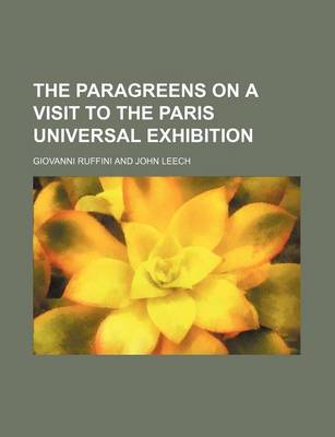 Book cover for The Paragreens on a Visit to the Paris Universal Exhibition