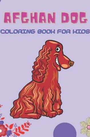 Cover of Afghan Dog Coloring Book