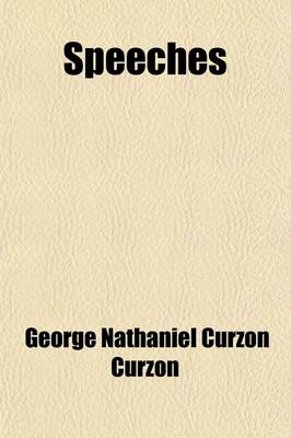 Book cover for Speeches (Volume 2)