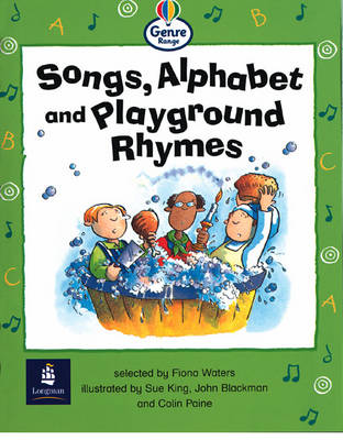 Book cover for Songs, Alphabet and Playground Rhymes Genre Emergent stage Poetry Book 4