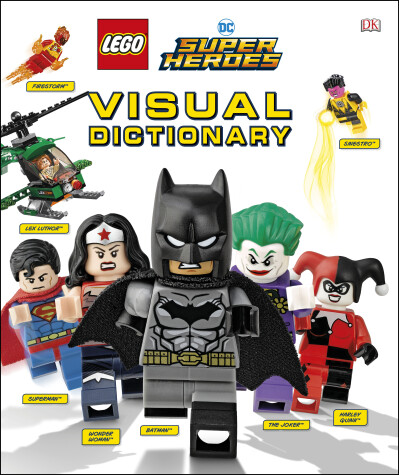 Book cover for LEGO DC Comics Super Heroes Visual Dictionary