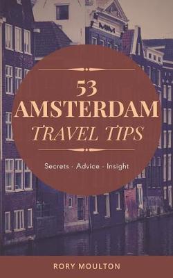 Book cover for 53 Amsterdam Travel Tips