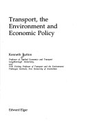 Book cover for TRANSPORT, THE ENVIRONMENT AND ECONOMIC POLICY