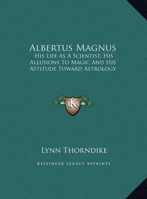 Book cover for Albertus Magnus