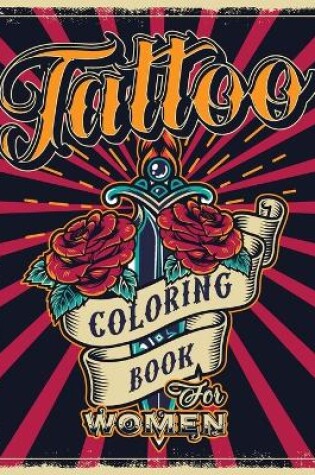 Cover of Tattoo Coloring Book for Women