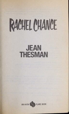 Cover of Rachel Chance