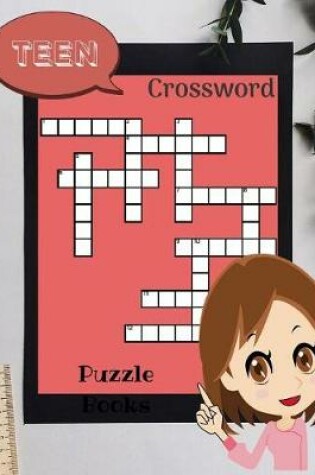 Cover of Teen Crossword Puzzle Books