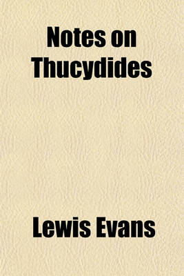 Book cover for Notes on Thucydides