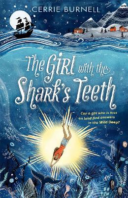 Book cover for The Girl with the Shark's Teeth