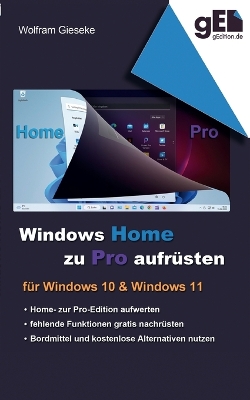 Book cover for Windows Home zu Pro aufrüsten