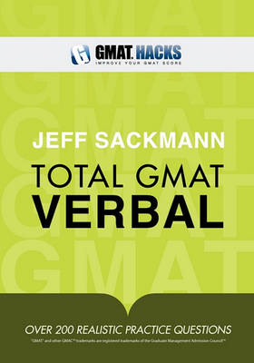 Book cover for Total GMAT Verbal