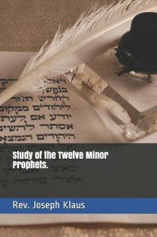 Cover of Study of the Twelve Minor Prophets.