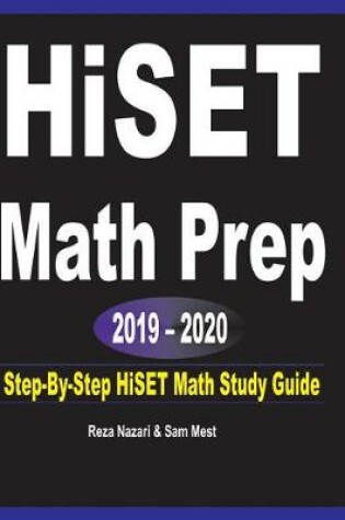 Cover of HISET Math Prep 2019 - 2020