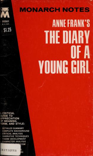 Book cover for Anne Frank's "the Diary of a Young Girl"